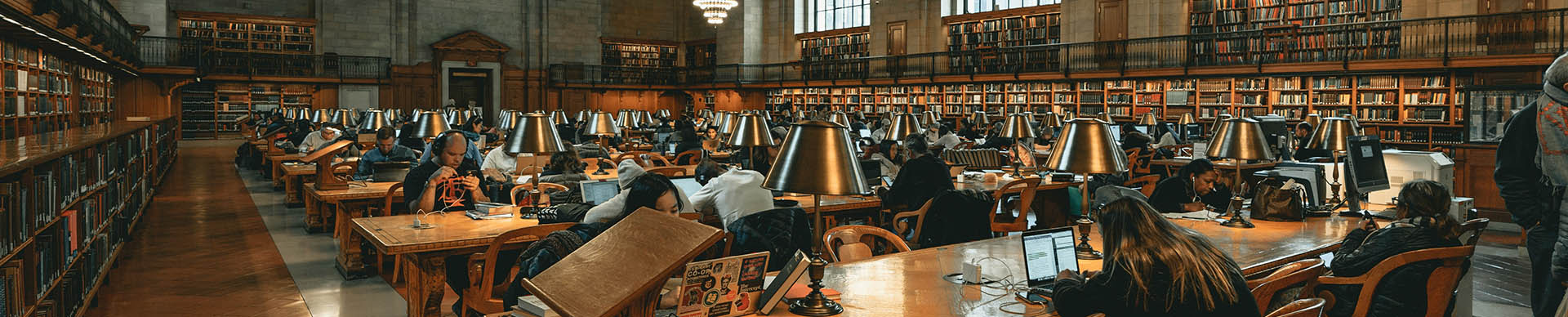 Students revising for their exams